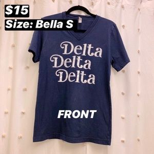 Delta Delta Delta V neck
